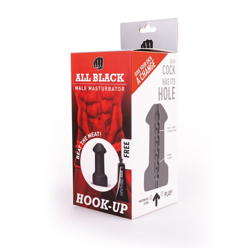 ALL BLACK Branchement Masturbateur — vue alternative