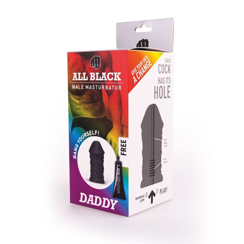 ALL BLACK MASTURBATEUR PAPA — vue détaillée