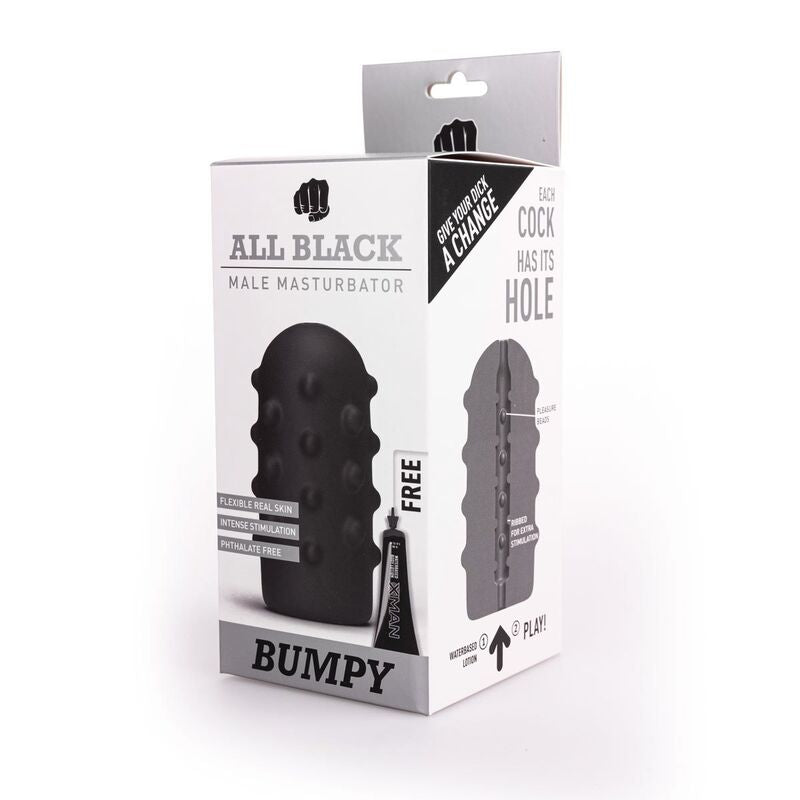 ALL BLACK - Masturbateur Bumpy