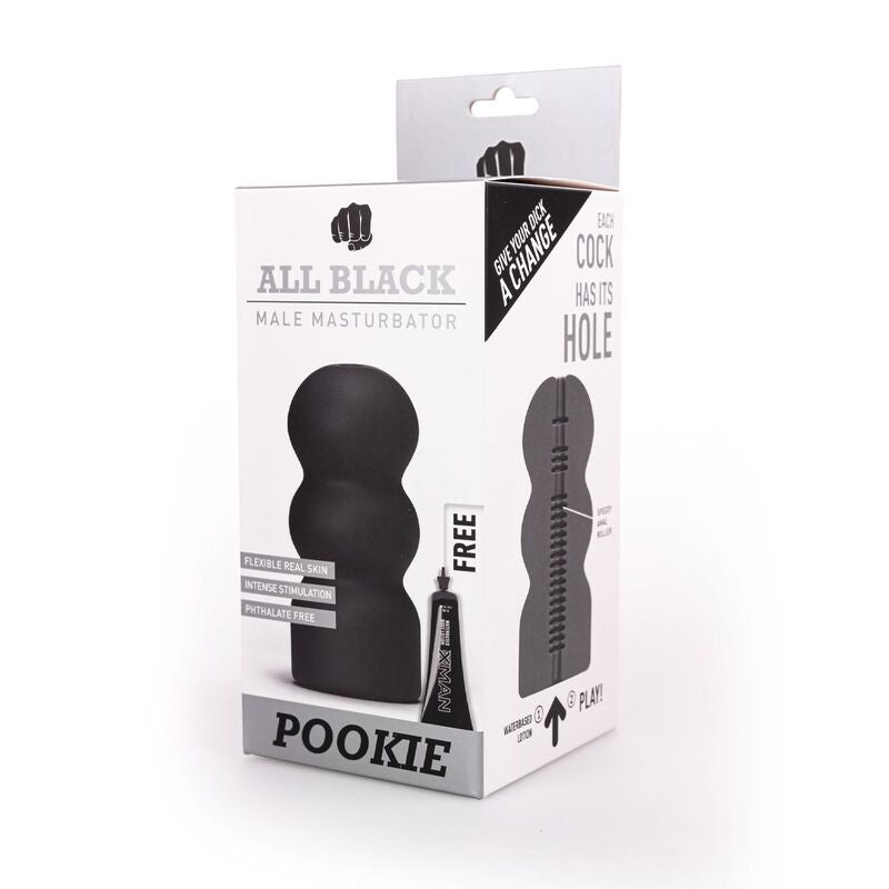 ALL BLACK MASTURBATEUR POOKIE — vue détaillée
