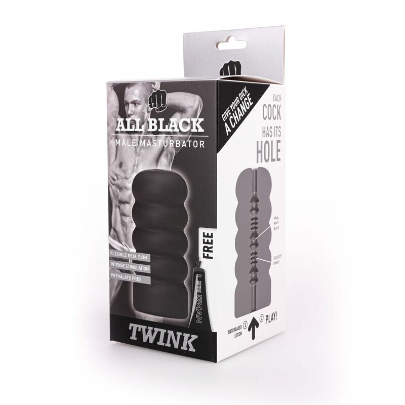 ALL BLACK MASTURBATEUR MINET — vue détaillée