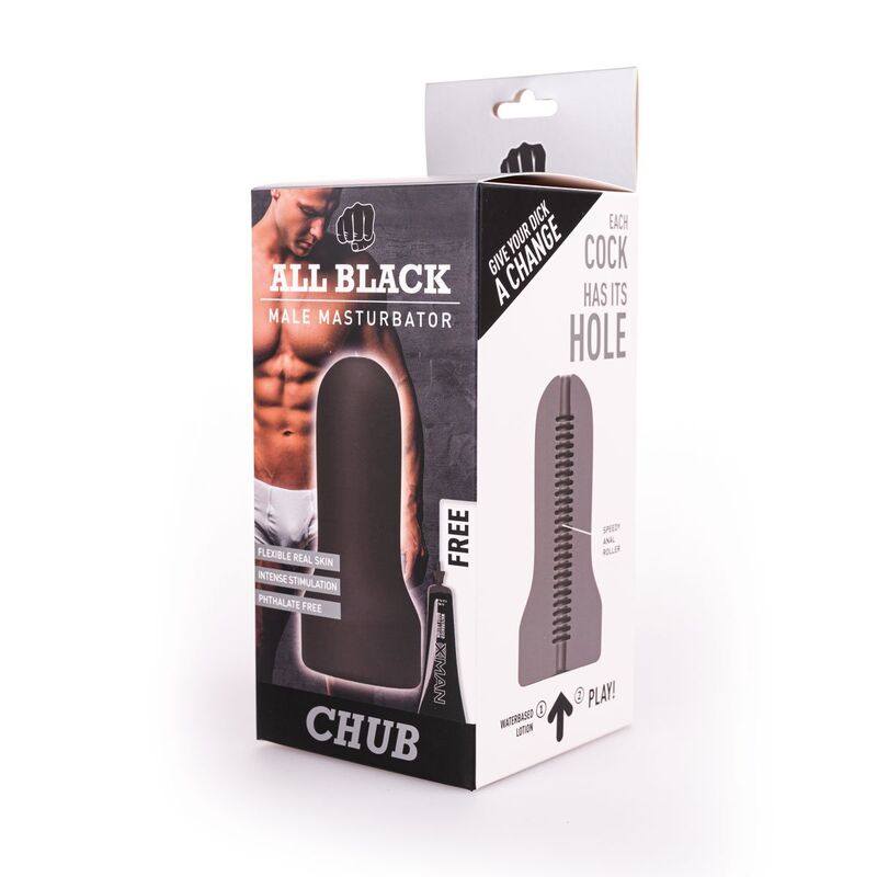 ALL BLACK - Masturbateur Boucle Modèle 2