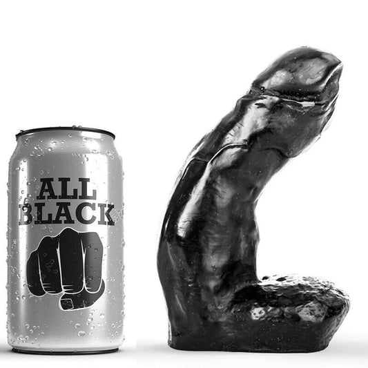 ALL BLACK Gode Réaliste 15 Cm - Aura Intime