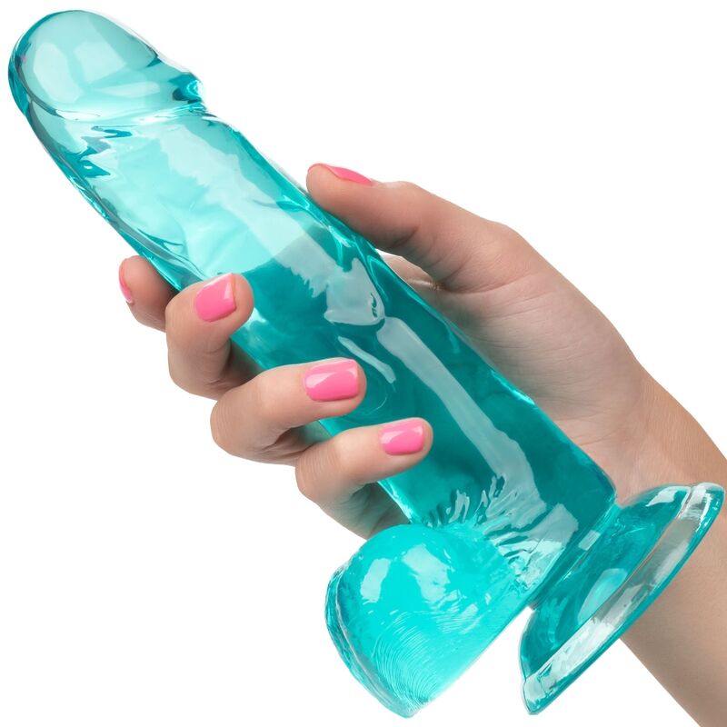 CALEXOTICS Gode Taille Reine Bleu 15.3 Cm — vue arrière