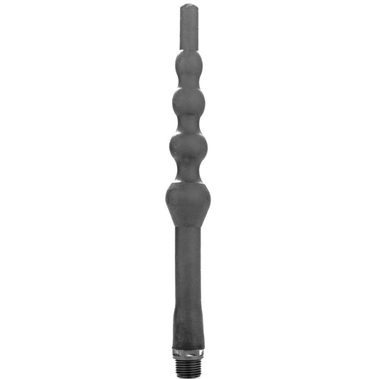 ALL BLACK Douche Anal Perles Silicone 27 Cm - Aura Intime