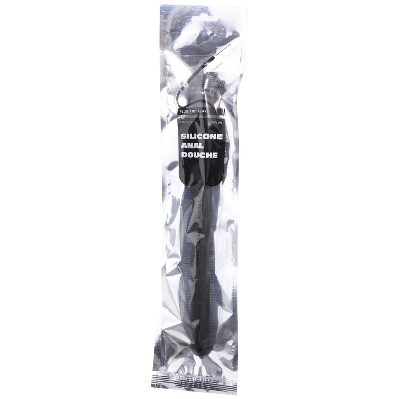 ALL BLACK Douche Anal Perles Silicone 27 Cm — vue détaillée