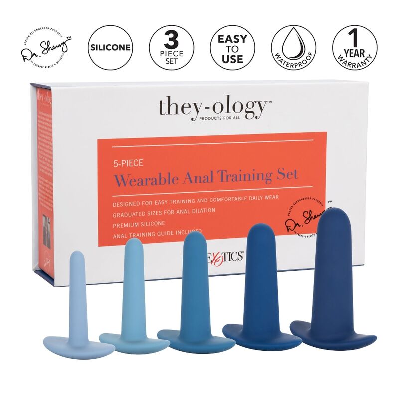 CALEXOTICS Ensemble Dentraînement Anal Portable 5 Pièces — vue détaillée