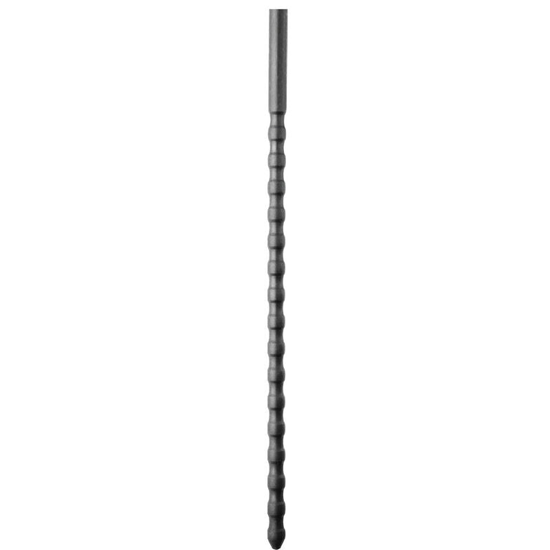ALL BLACK Sonde Urétrale Silicone 6/8 Mm - Aura Intime