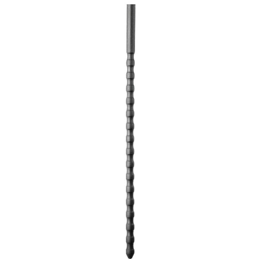ALL BLACK Sonde Urétrale Silicone 6/8 Mm - Aura Intime