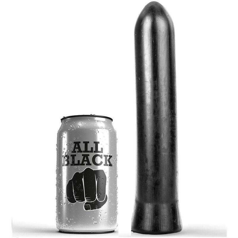 ALL BLACK Gode 22 Cm - Aura Intime