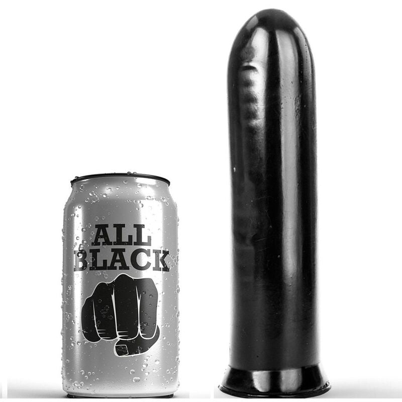 ALL BLACK Gode Noir 19 Cm - Aura Intime