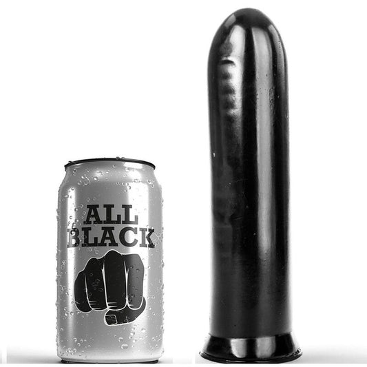 ALL BLACK Gode Noir 19 Cm - Aura Intime