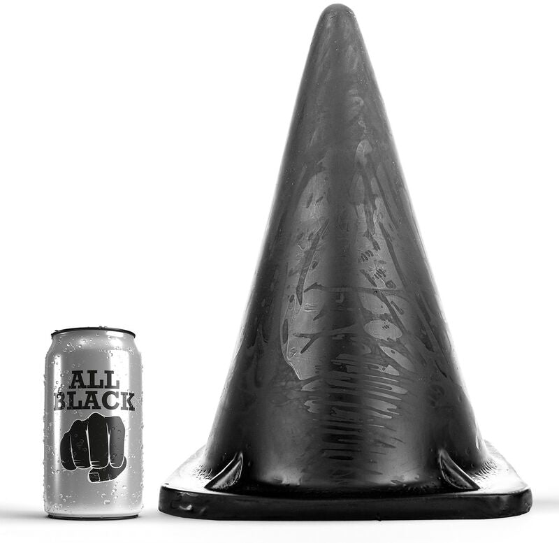 ALL BLACK Fiche Triangulaire 30 Cm - Aura Intime