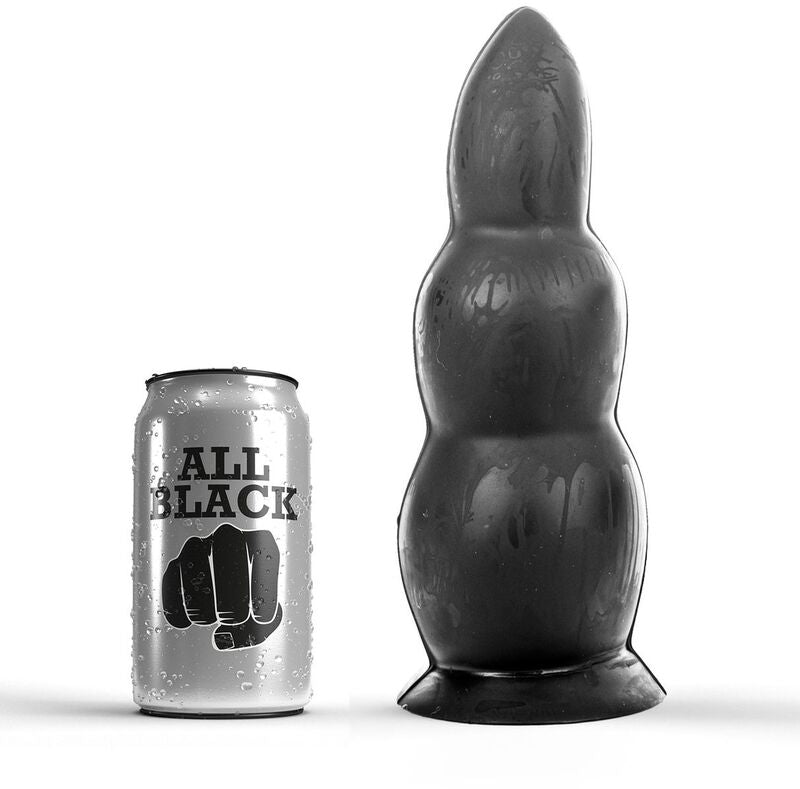 ALL BLACK Plug Anal 23 Cm - Aura Intime