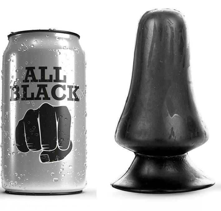 ALL BLACK Plug Anal 12 Cm - Aura Intime