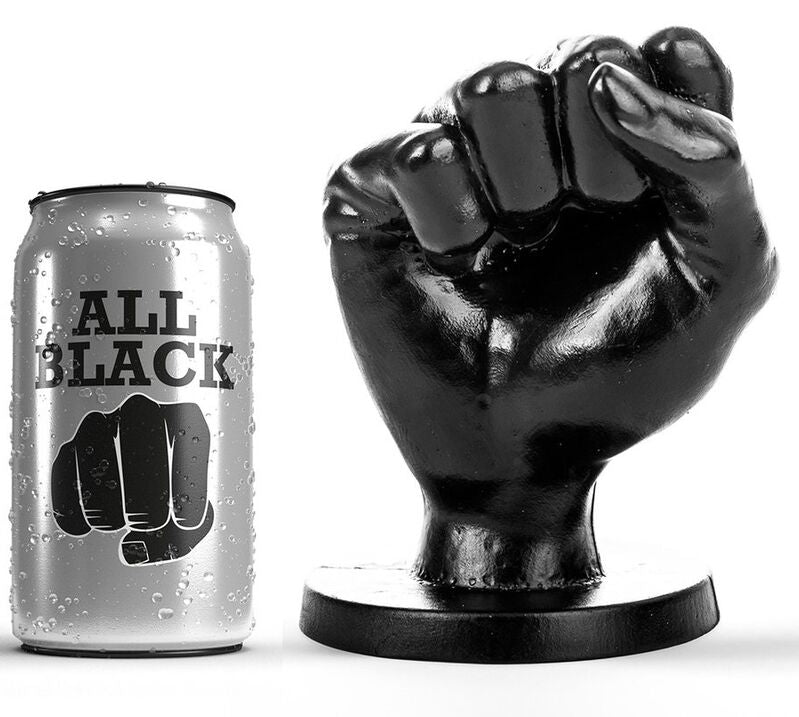 ALL BLACK Fist Anal 14 Cm - Aura Intime