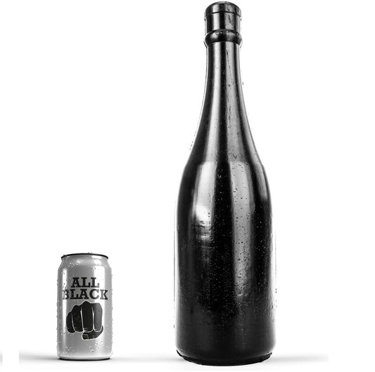 ALL BLACK Bouteille 39,5 Cm - Aura Intime