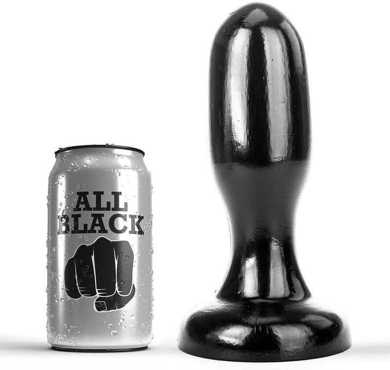 ALL BLACK Plug Anal 19,5 Cm - Aura Intime