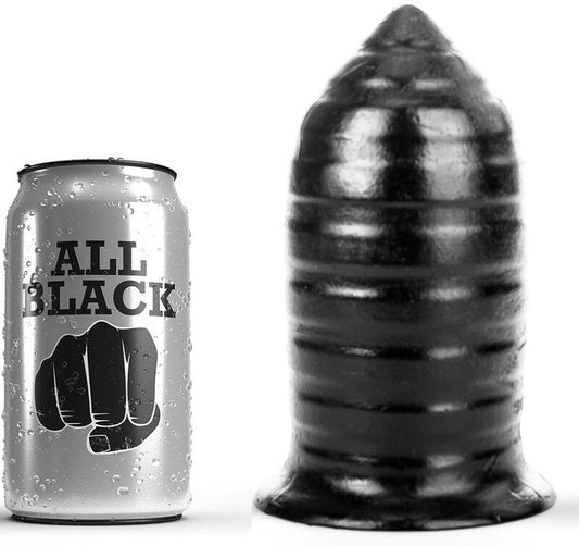 ALL BLACK Plug Anal 16 Cm - Aura Intime
