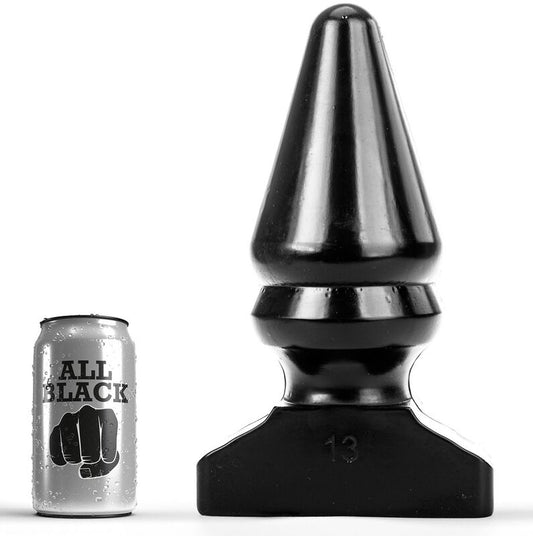 ALL BLACK Plug Anal 28,5 Cm - Aura Intime