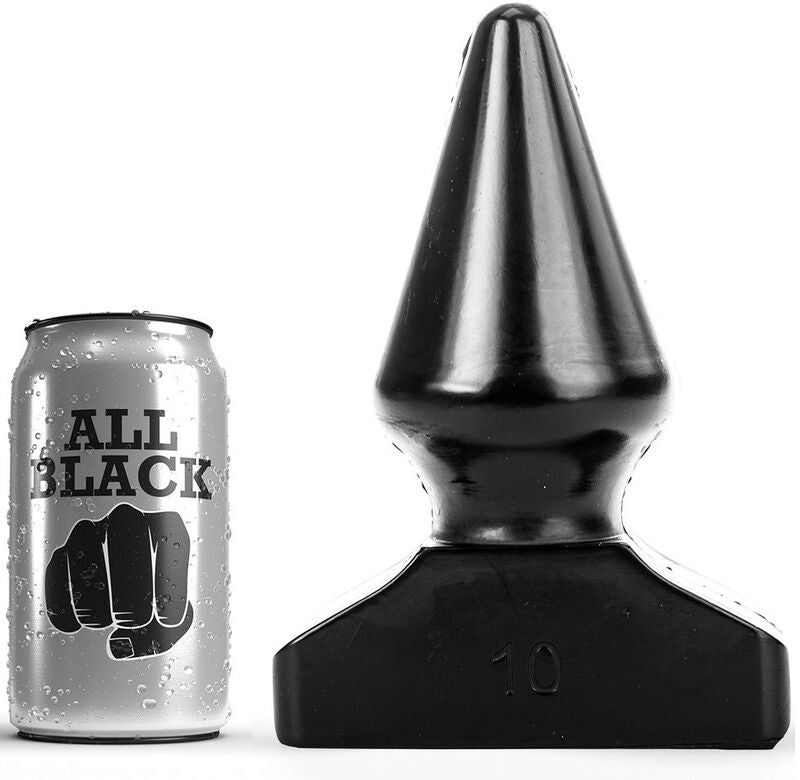 ALL BLACK Plug Anal 20,5 Cm - Aura Intime