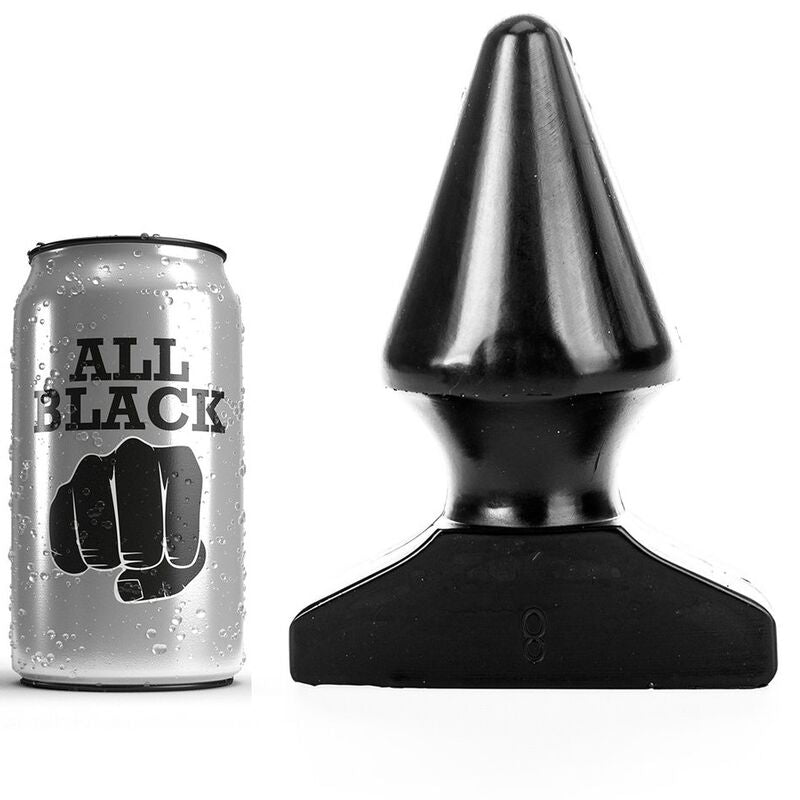 ALL BLACK Plug Anal 17 Cm - Aura Intime