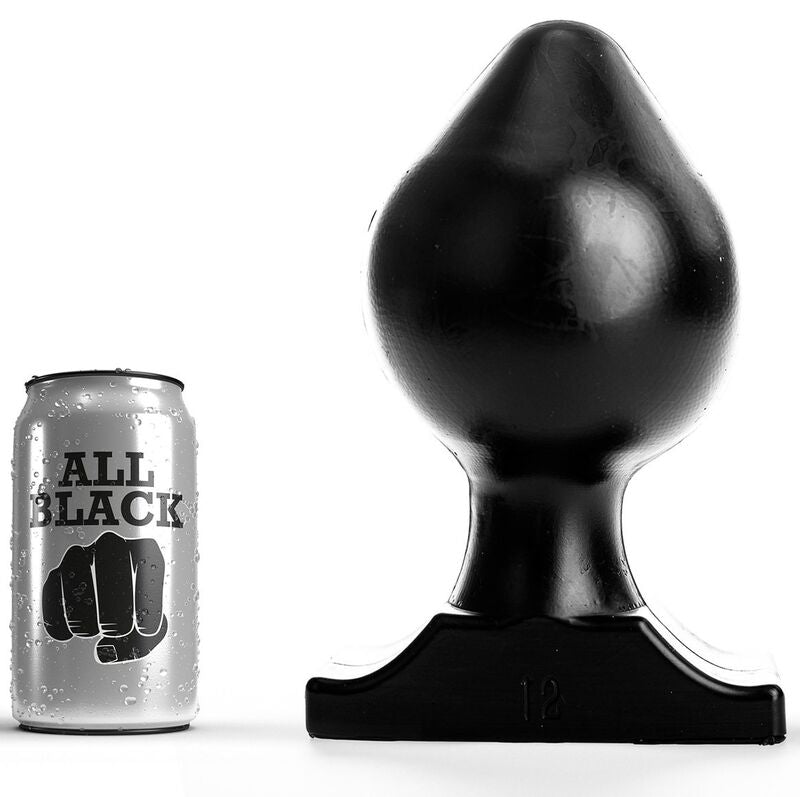 ALL BLACK Fiche 22,5 Cm 12 Pouces - Aura Intime