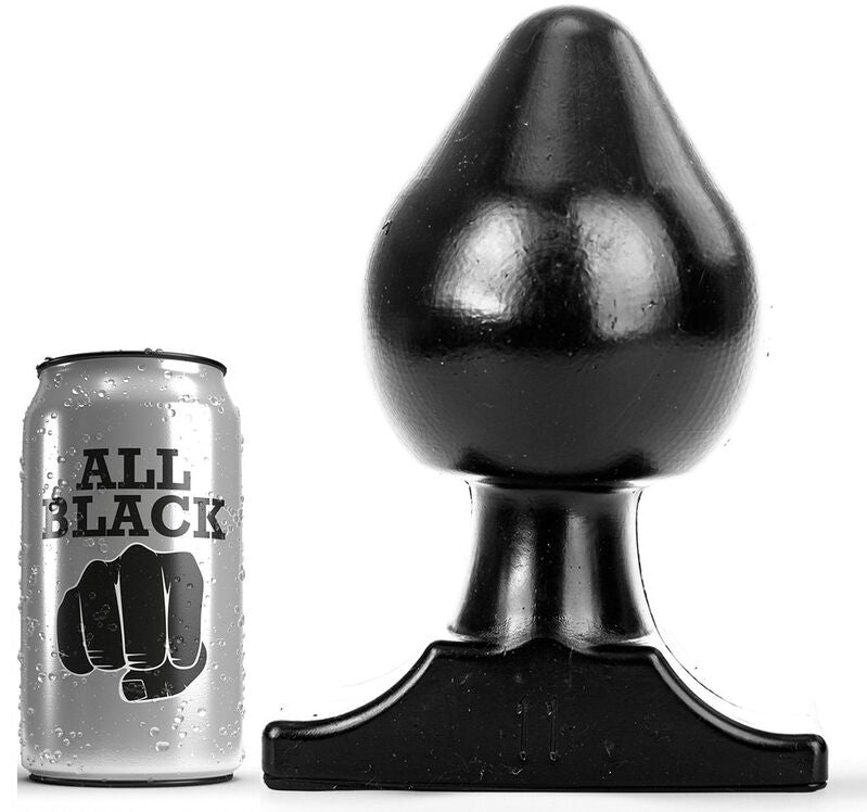 ALL BLACK Plug Anal 19 Cm - Aura Intime