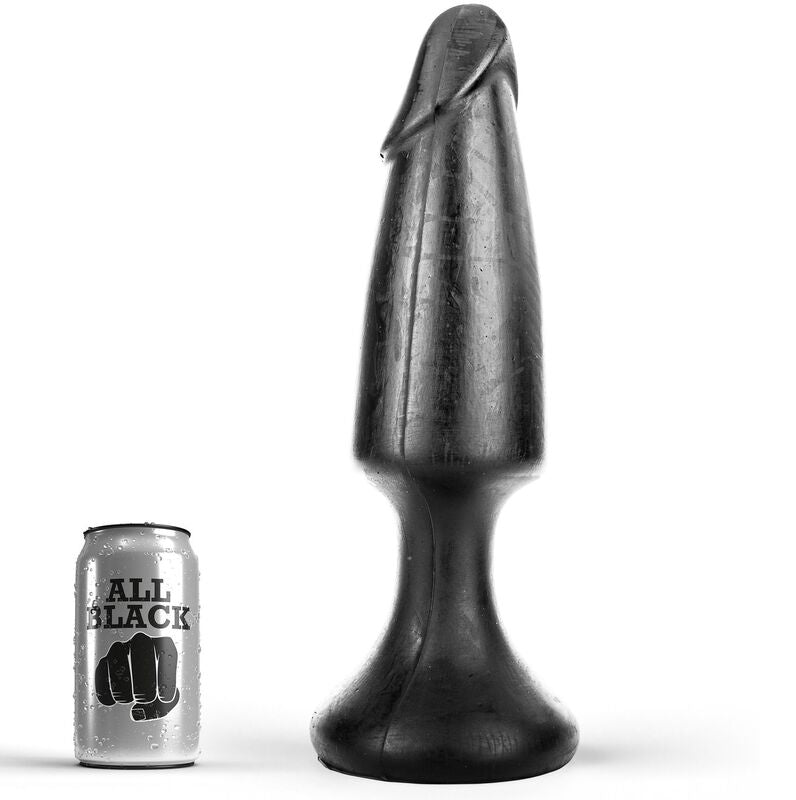 ALL BLACK Plug Anal 35 Cm - Aura Intime