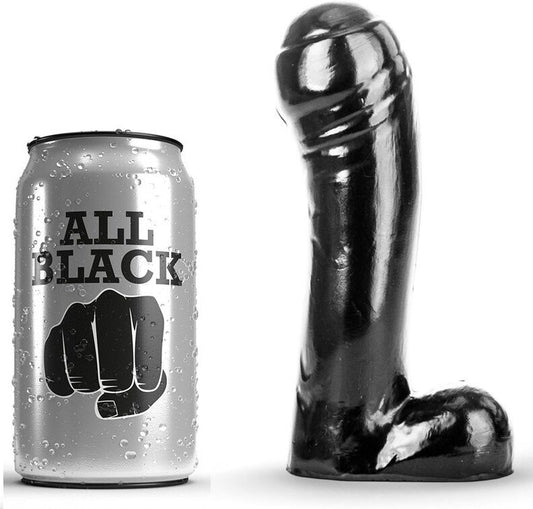 ALL BLACK Gode Noir 15 Cm - Aura Intime
