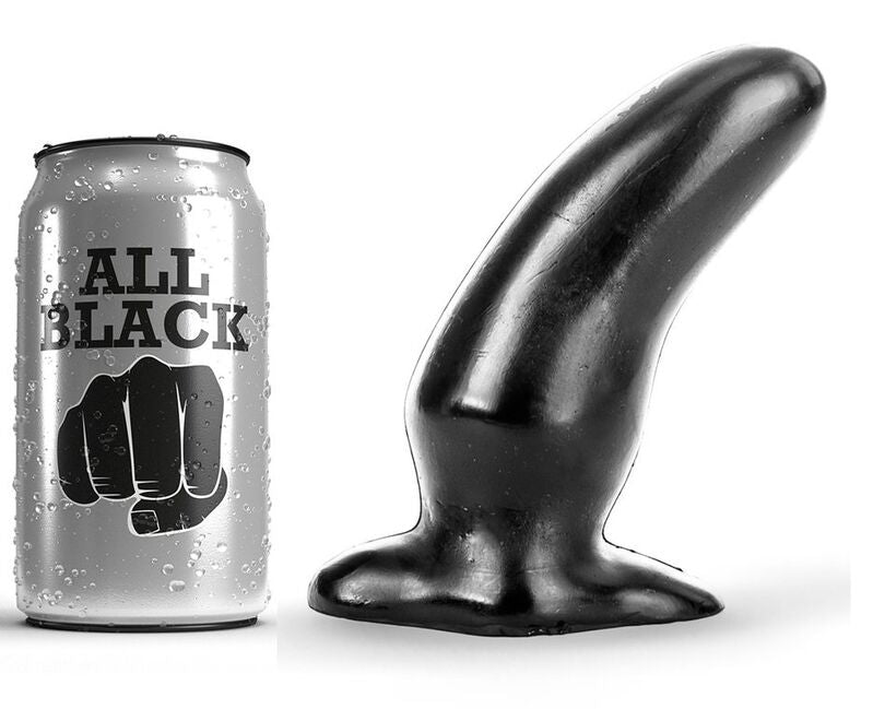 ALL BLACK Plug Anal 13 Cm - Aura Intime
