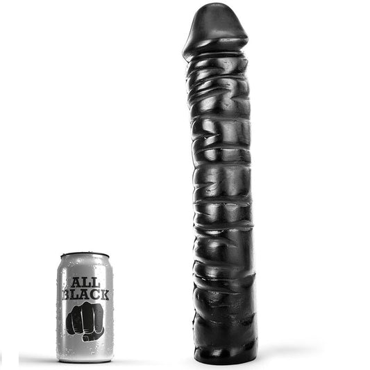 ALL BLACK Dong 38 Cm - Aura Intime