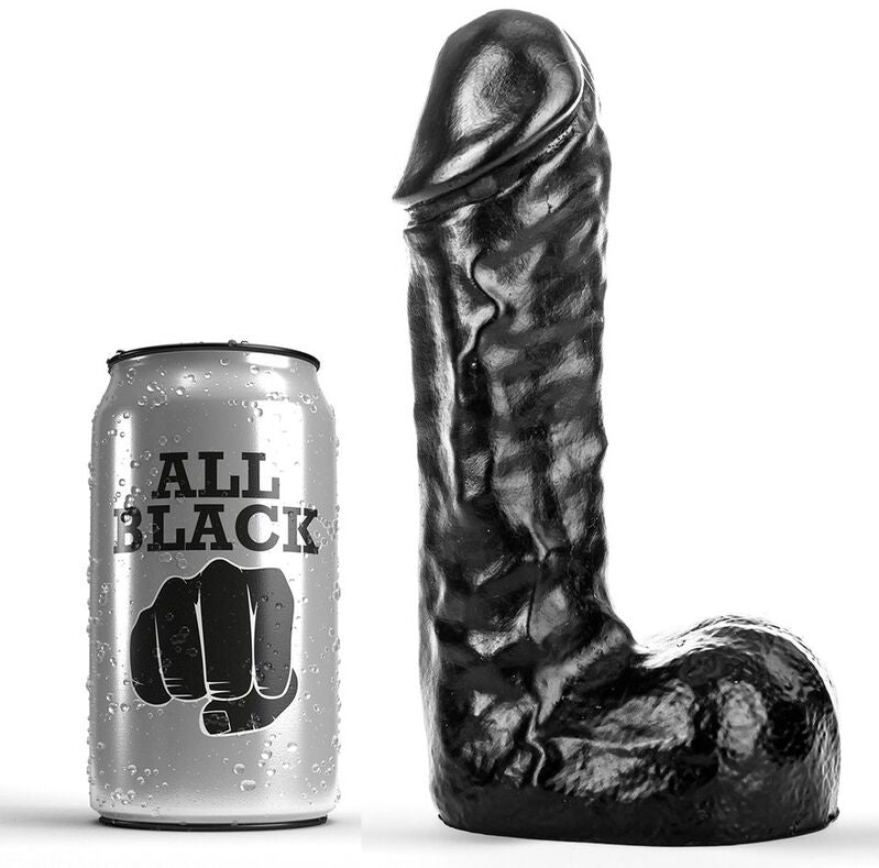 ALL BLACK Dong 19 Cm - Aura Intime