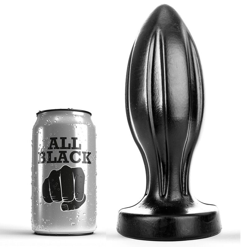 ALL BLACK Plug Anal 21 Cm - Aura Intime