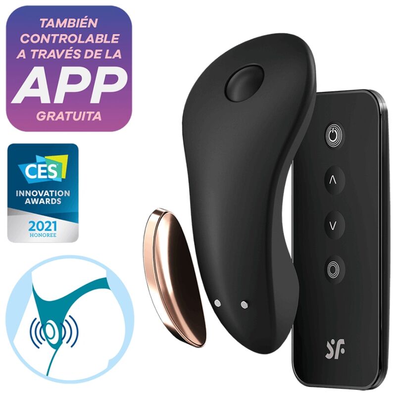 SATISFYER CONNECT Vibrateur Culotte Little Secret — vue alternative