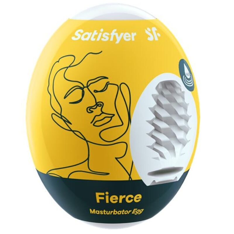 SATISFYER EGGS OEUF MASTURBATEUR FIERCE - Aura Intime