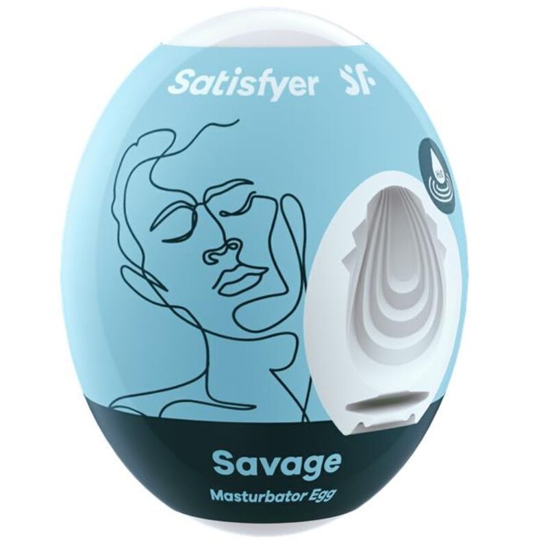 SATISFYER EGGS OEUF MASTURBATEUR SAVAGE - Aura Intime