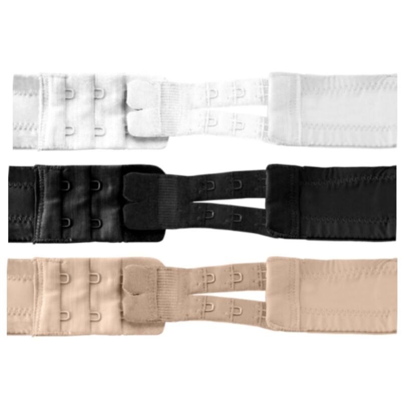 BYE BRA - ACCESSORIES Rallonges Contour Flexibles 2 Crochets 3 Unités - Aura Intime