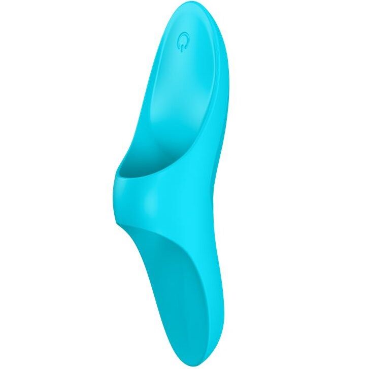 SATISFYER VIBRATOR Vibrateur Doigts Teaser Lumière Bleue - Aura Intime