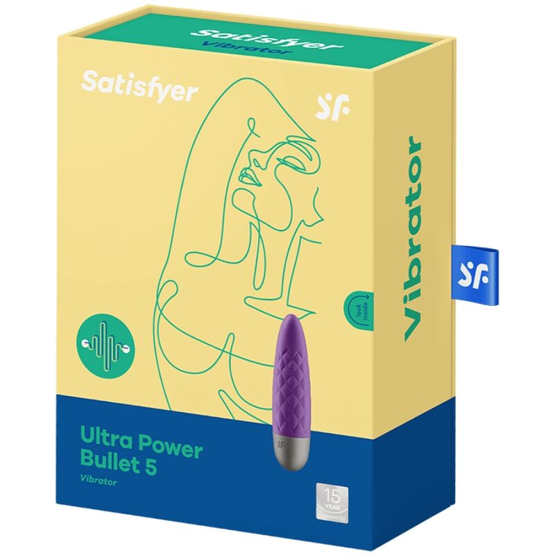 SATISFYER VIBRATOR Ultra Power Bullet 5 Violette — vue alternative