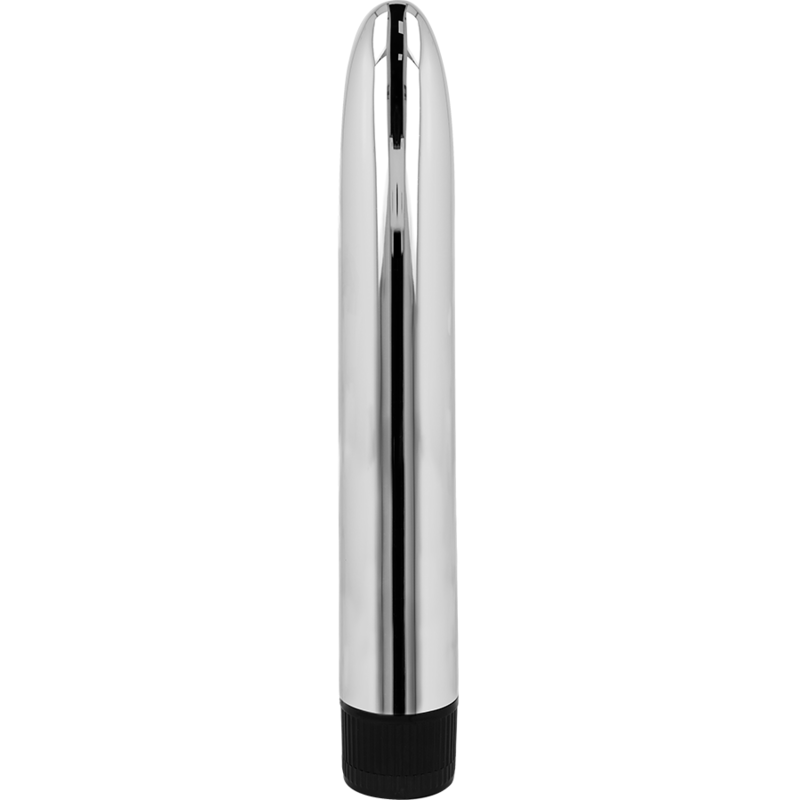 OHMAMA VIBRATORS VIBRATEUR CLASSIQUE ARGENT 17,5 CM - Aura Intime