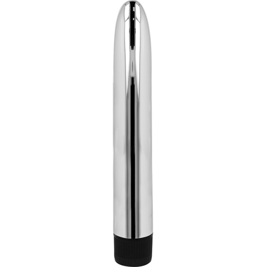 OHMAMA VIBRATORS VIBRATEUR CLASSIQUE ARGENT 17,5 CM - Aura Intime