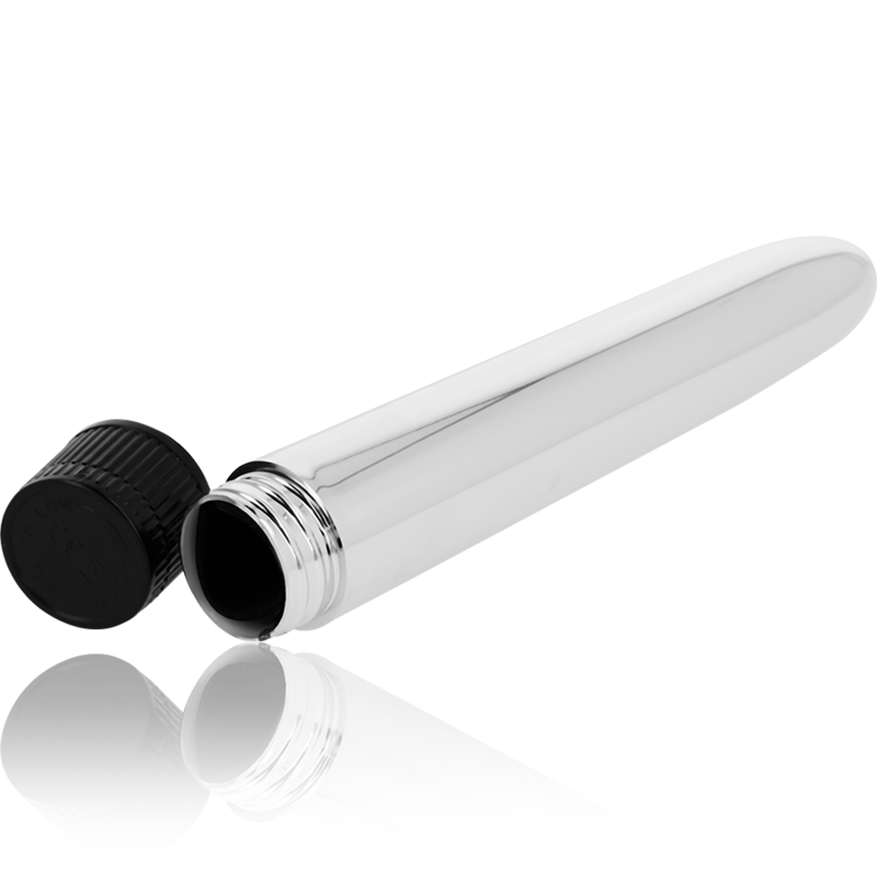 OHMAMA - Vibrateur Classique Argent 17,5 Cm