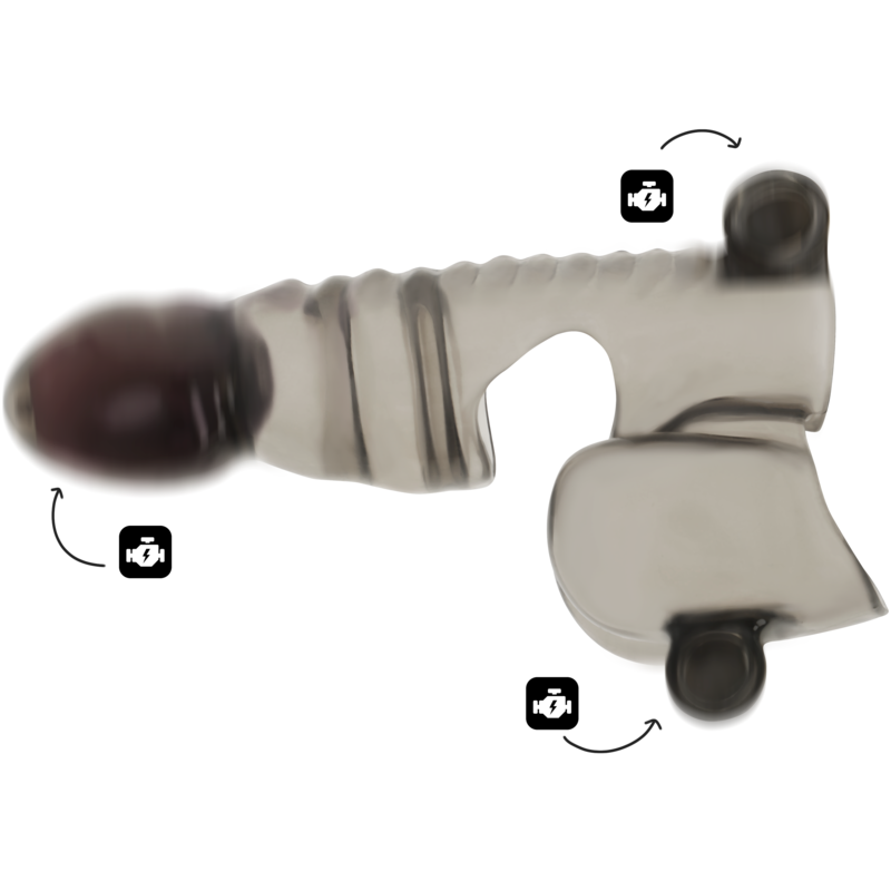 OHMAMA GAINE PÉNIS TESTICULES 3 MOTEURS — vue alternative