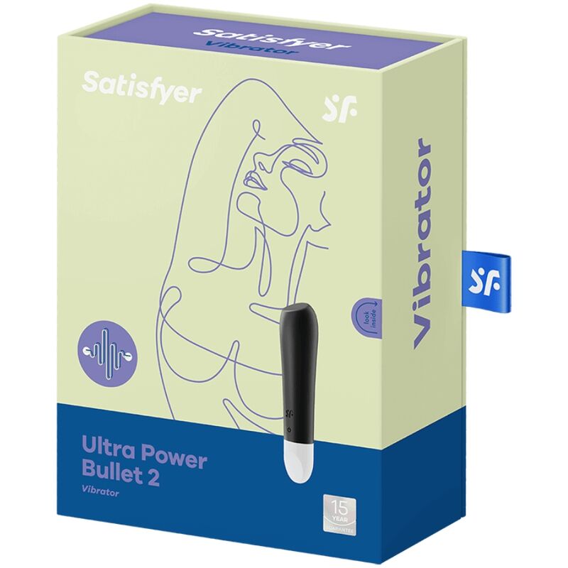 SATISFYER VIBRATOR Ultra Power Bullet 2 Noir — vue alternative