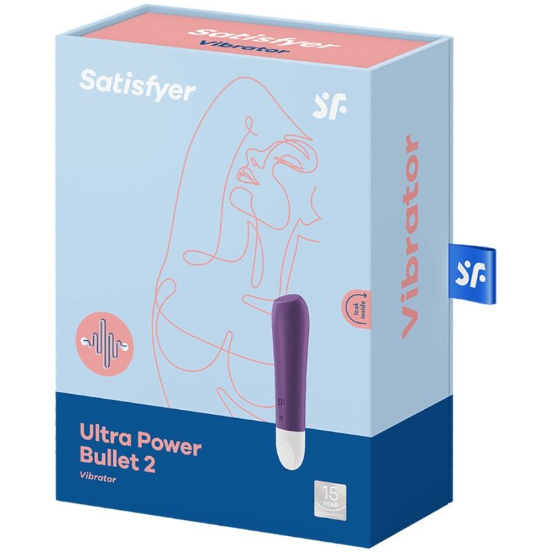SATISFYER VIBRATOR Ultra Power Bullet 2 Violet — vue alternative