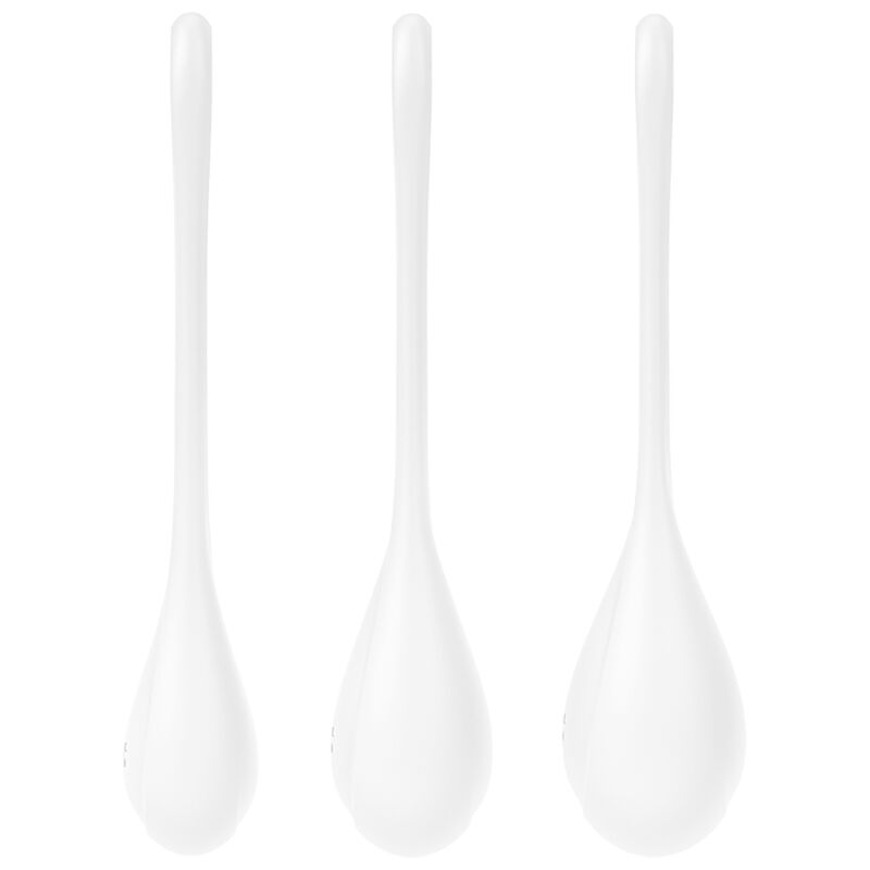 SATISFYER BALLS Ensemble Entraînement Yoni Power 1 Blanc — vue détaillée