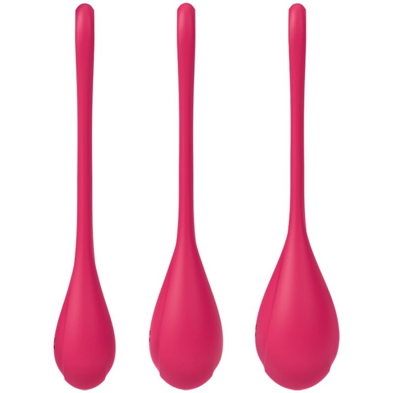 SATISFYER BALLS Ensemble Entraînement Yoni Power 1 Rouge — vue alternative