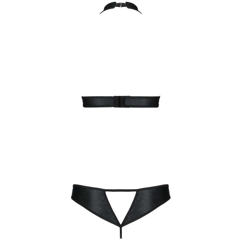 PASSION WOMAN SETS Ensemble Cuir Écologique Malwia L/Xl — vue arrière