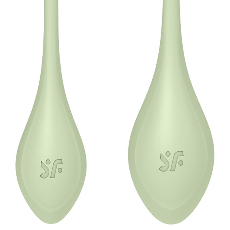 SATISFYER BALLS Ensemble Entraînement Yoni Power 2 Vert — vue détaillée